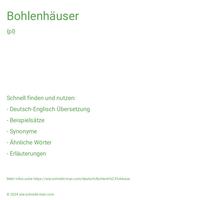 Bohlenhäuser