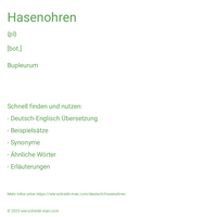 Hasenohren