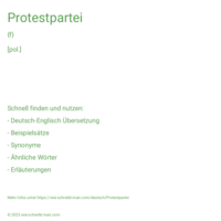 Protestpartei