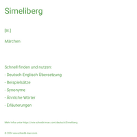 Simeliberg